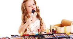 Qual a hora certa de usar produtos de beleza nas crianças?