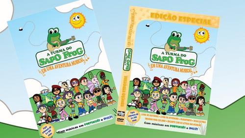 DVD A Turma do Sapo Frog